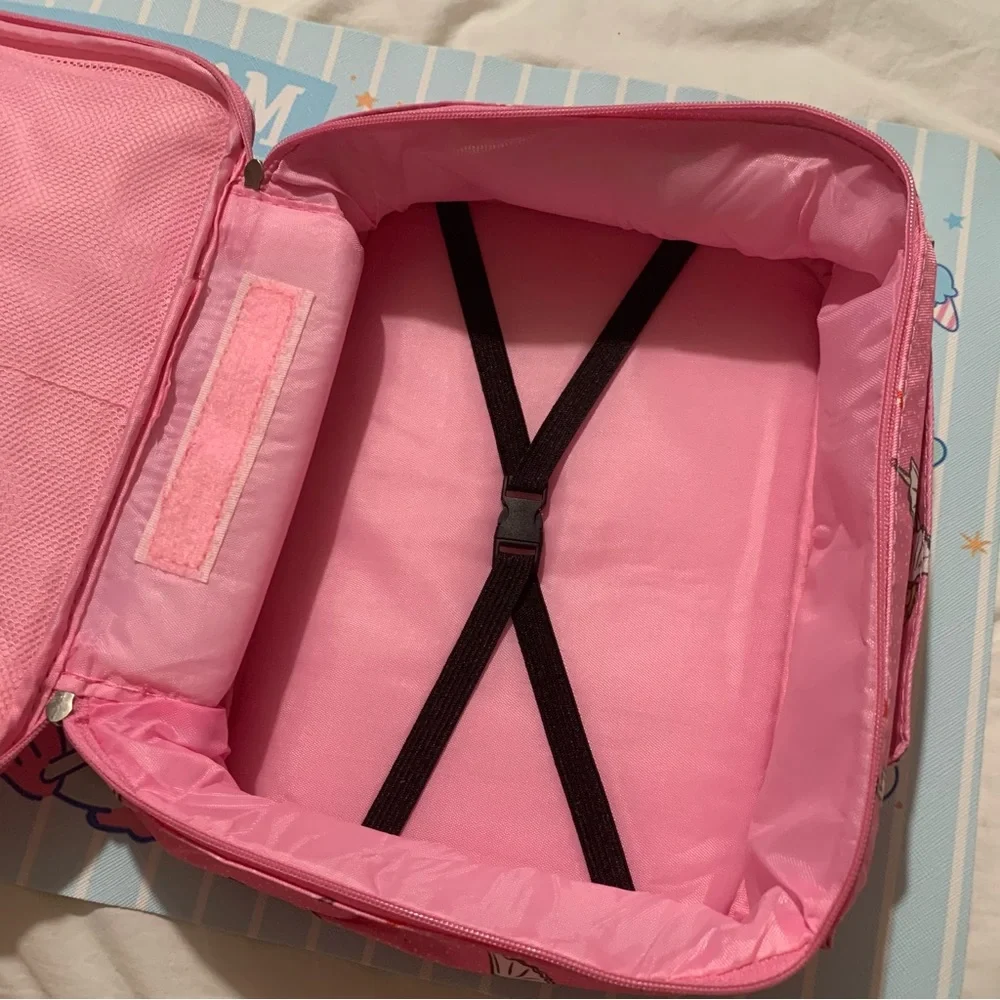 Bright Pink Ballerina Clara Inspired Makeup Bag
